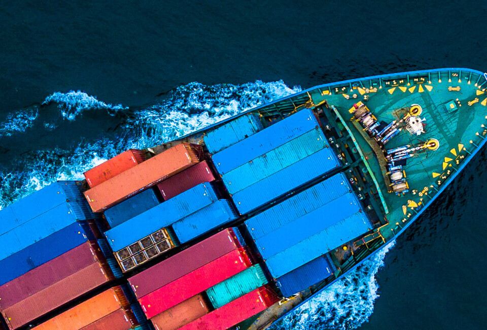 Container-Seeverkehr und Seefrachtspedition