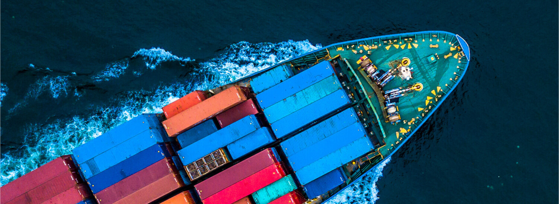Container-Seeverkehr und Seefrachtspedition